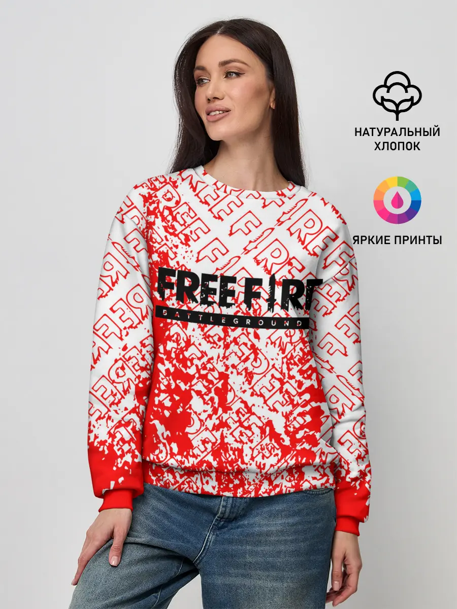 Женский свитшот / День Booyah | Garena Free Fire.