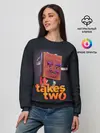 Женский свитшот / It Takes Two Док Хаким