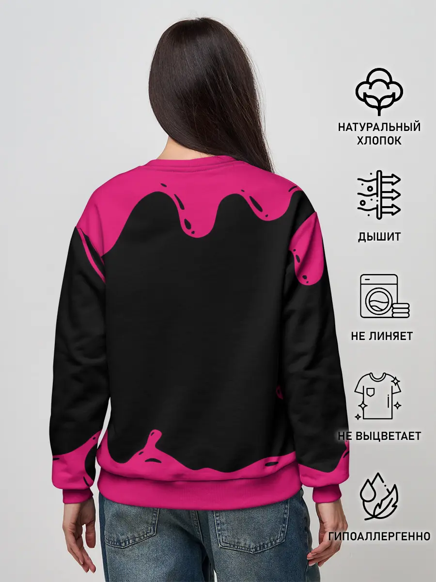 Женский свитшот / Игра в кальмара стража под прикрытием.