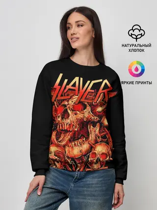 Женский свитшот / Slayer, Reign in Blood