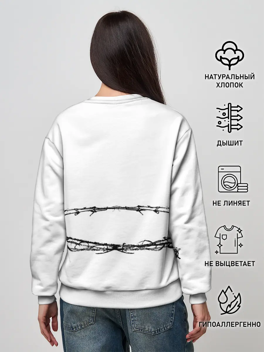 Женский свитшот / Angel of dead