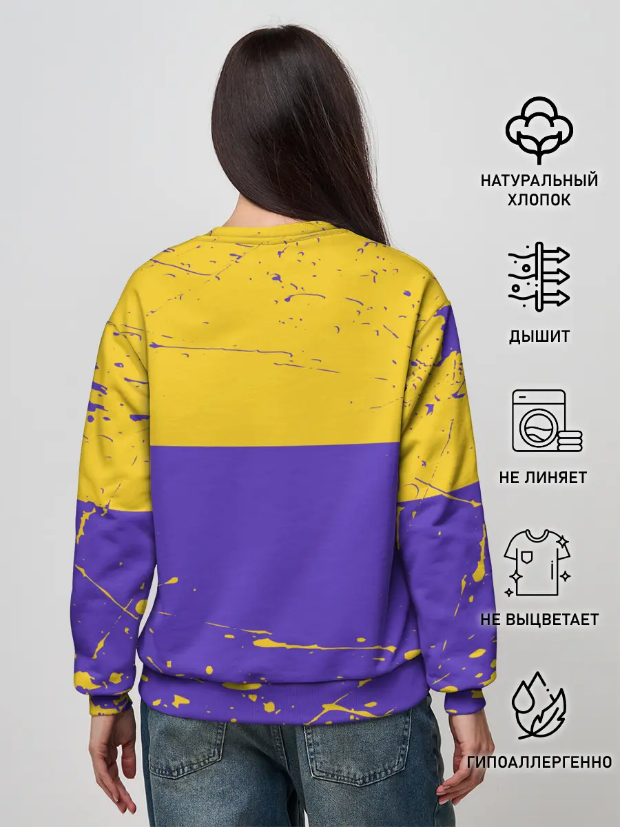 Женский свитшот / Kobe Bryant - Los Angeles Lakers - NBA