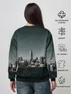 Женский свитшот / Вид на Нью Йорк