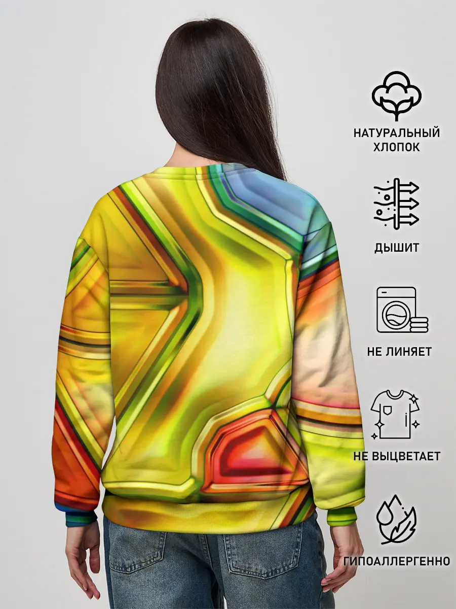 Женский свитшот / Абстрактная абстракция