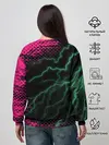 Женский свитшот / Игра в кальмара разряд молнии.