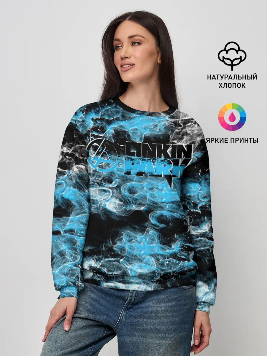 Женский свитшот / Линкин Парк Рок