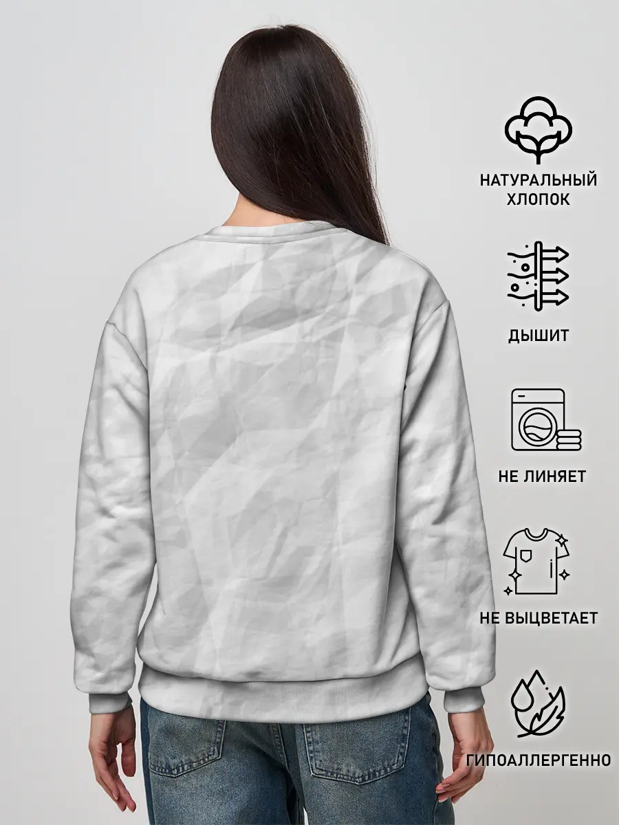 Женский свитшот / хочу... кофе