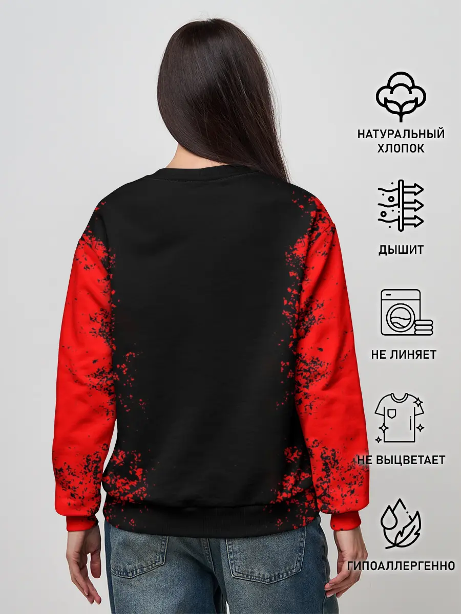 Женский свитшот / NISSAN RED