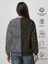 Женский свитшот / Полярность металлических цветов