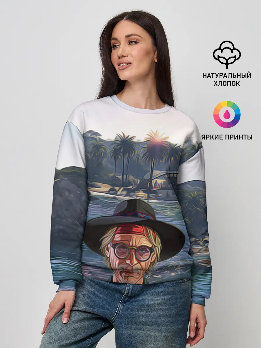 Женский свитшот / El Rubio Cayo Perico GTA 5 ONLINE