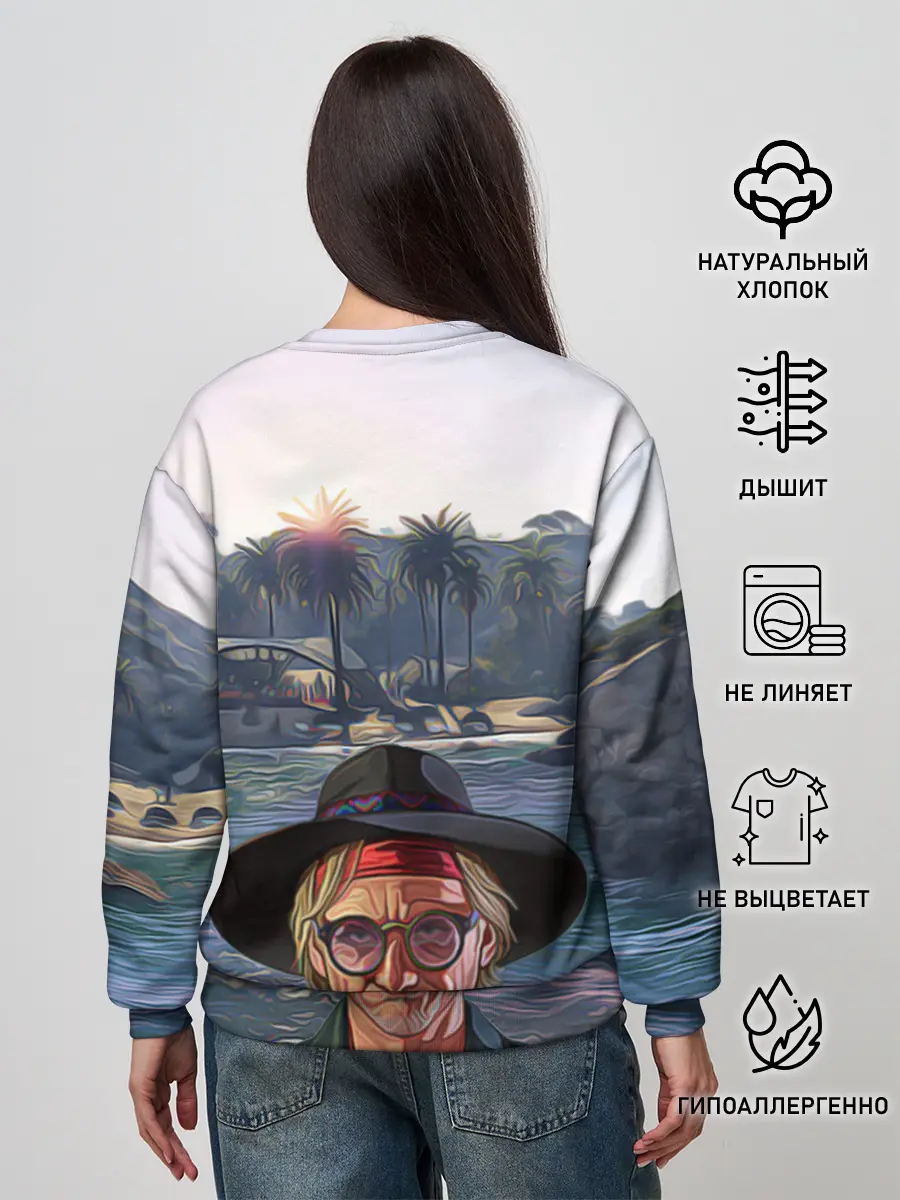 Женский свитшот / El Rubio Cayo Perico GTA 5 ONLINE