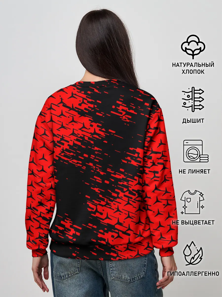 Женский свитшот / Merсedes.