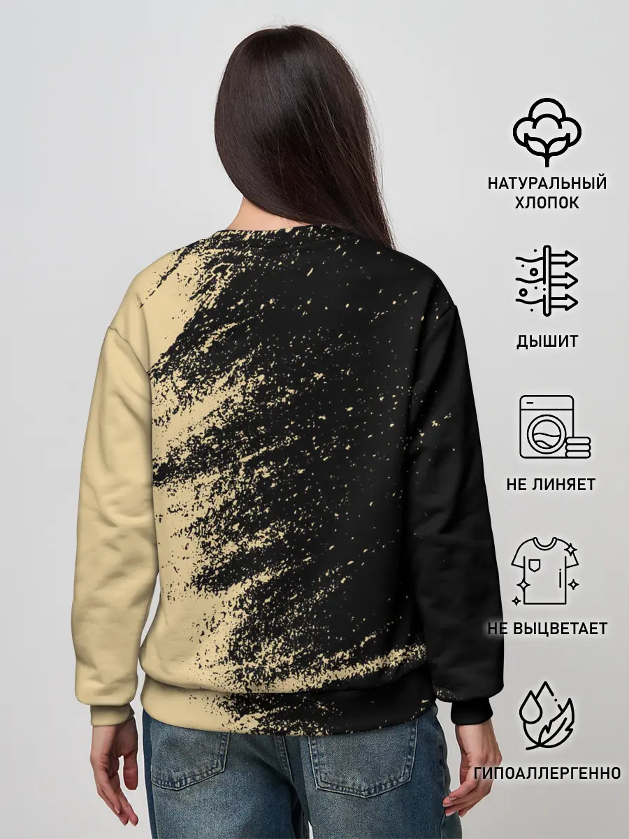 Женский свитшот / Black clover bull.