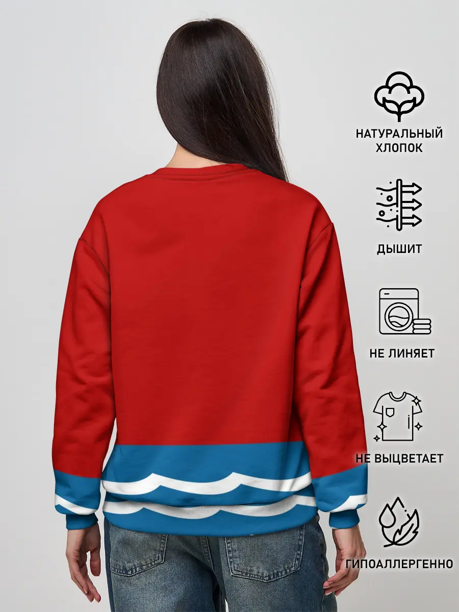 Женский свитшот / Герб Магадана