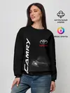 Женский свитшот / Черная Тойота Камри