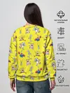 Женский свитшот / SpongeBob pattern