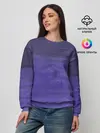 Женский свитшот / Фиолетовые краски