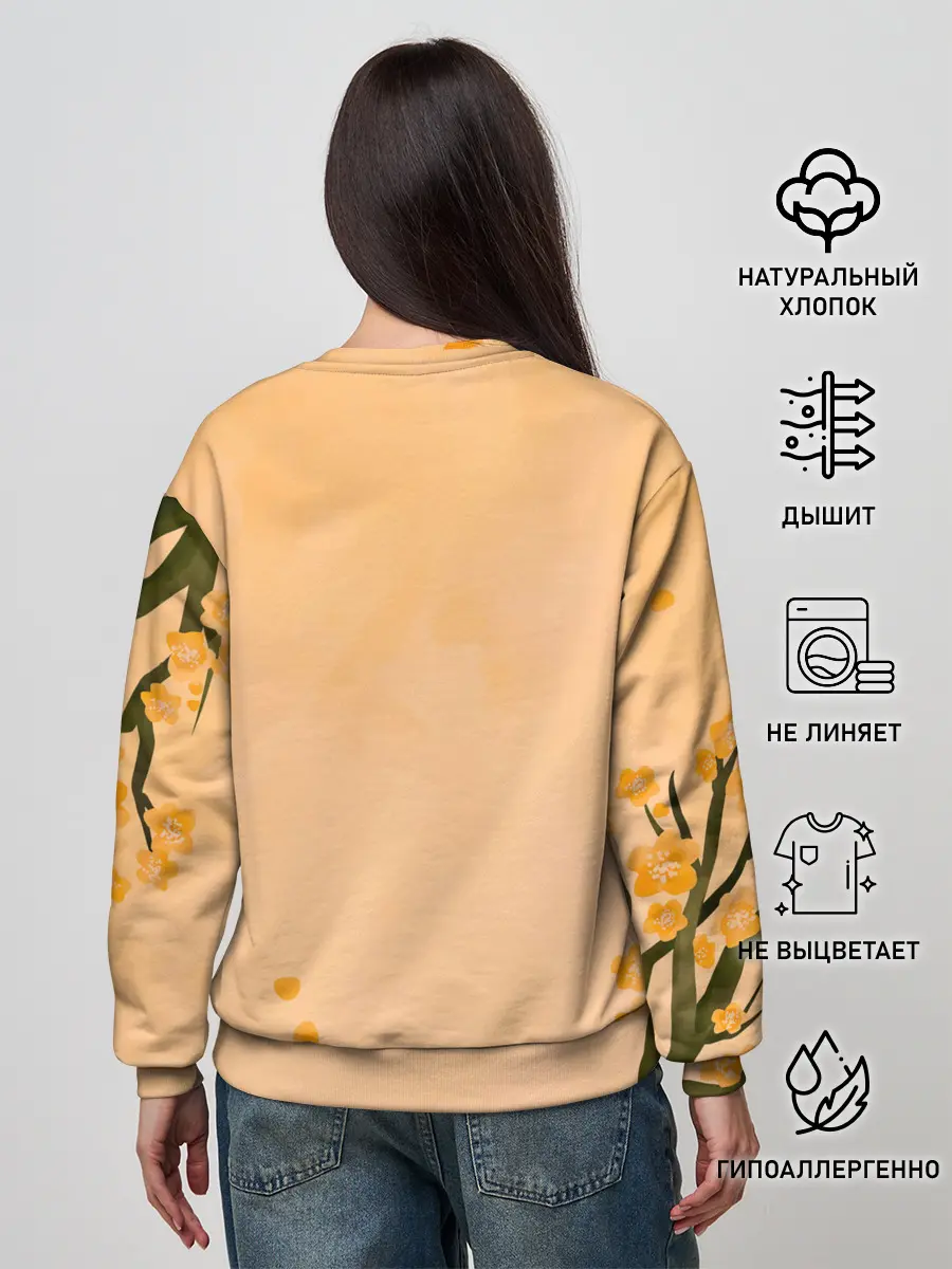 Женский свитшот / Юдзи сосуд для Сукуна - Магическая битва