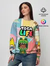 Женский свитшот / Toca Boca | Тока бока костюм крокодила