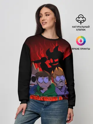 Женский свитшот / Tord devil