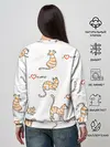 Женский свитшот / Кот - моя любовь