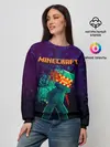 Женский свитшот / Minecraft АНАРХИЯ