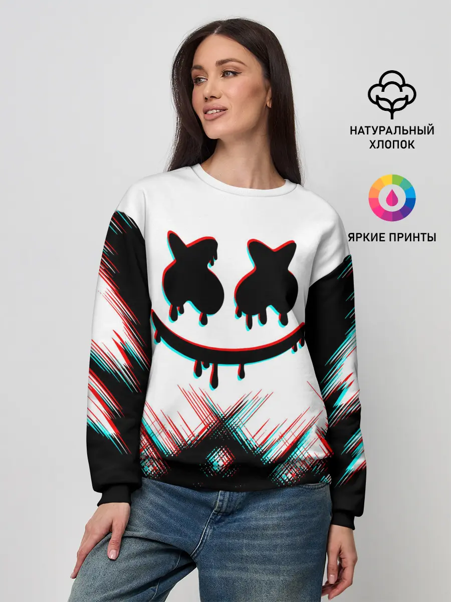 Женский свитшот / MARSHMELLO HALLOWEEN.