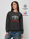 Женский свитшот / [Toyota] Тонкие линии неона