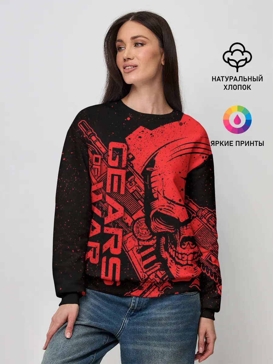 Женский свитшот / Gears 5 - Gears of War