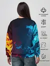 Женский свитшот / Diablo Fire Ice