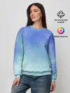 Женский свитшот / Небесная синева