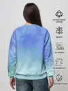 Женский свитшот / Небесная синева