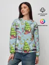 Женский свитшот / Merry Christmas Pattern
