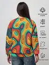 Женский свитшот / 3D узор Color