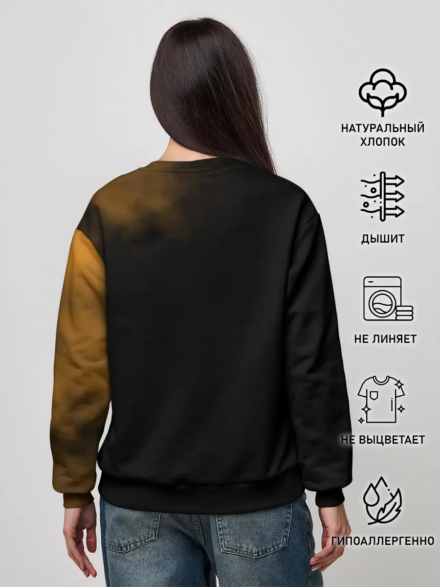 Женский свитшот / Стальной Генос One Punch-Man