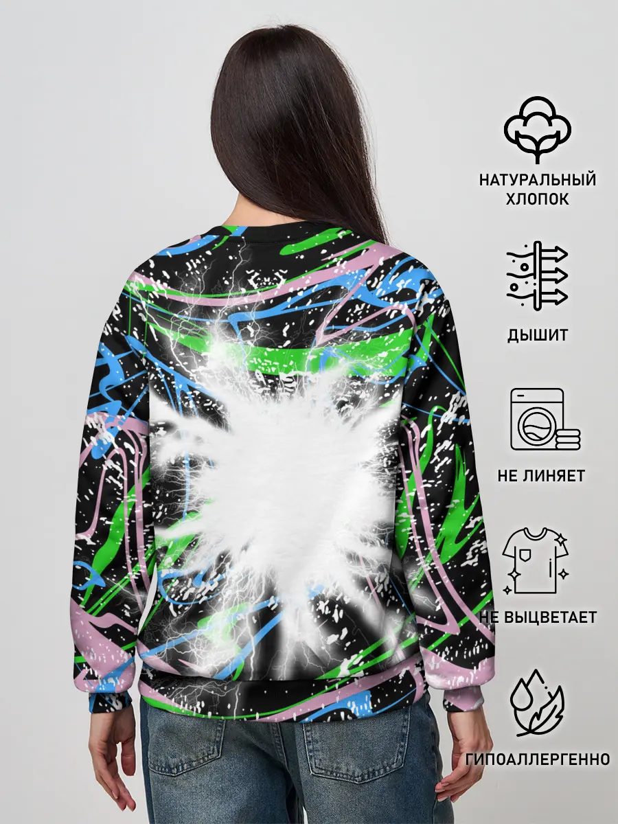 Женский свитшот / Toca Boca: Весельчак.