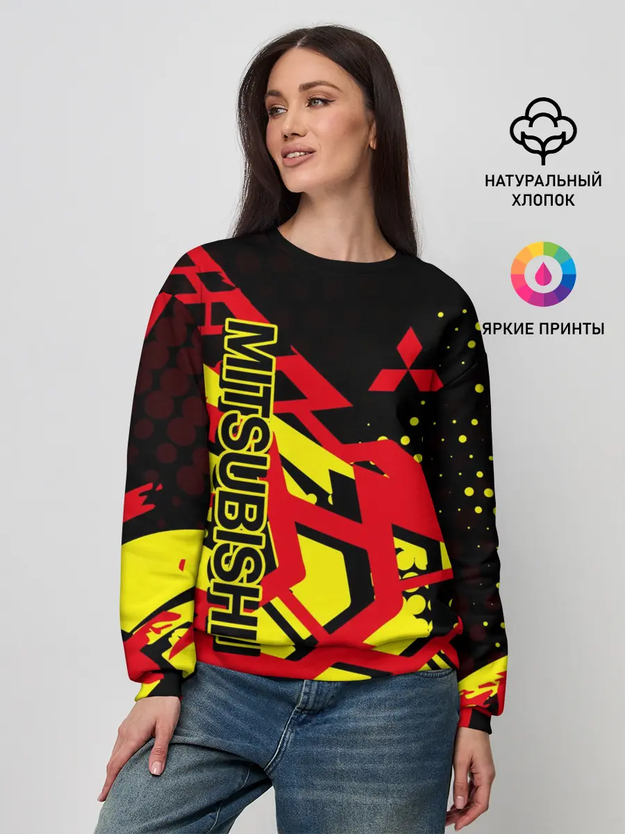 Женский свитшот / Mitsubishi