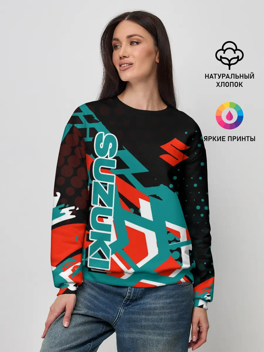 Женский свитшот / Suzuki