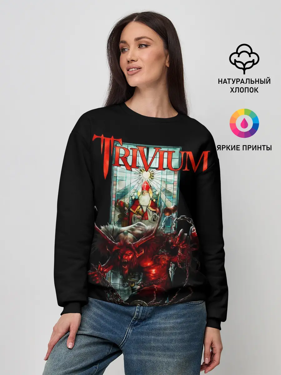 Женский свитшот / Trivium - Endless Night