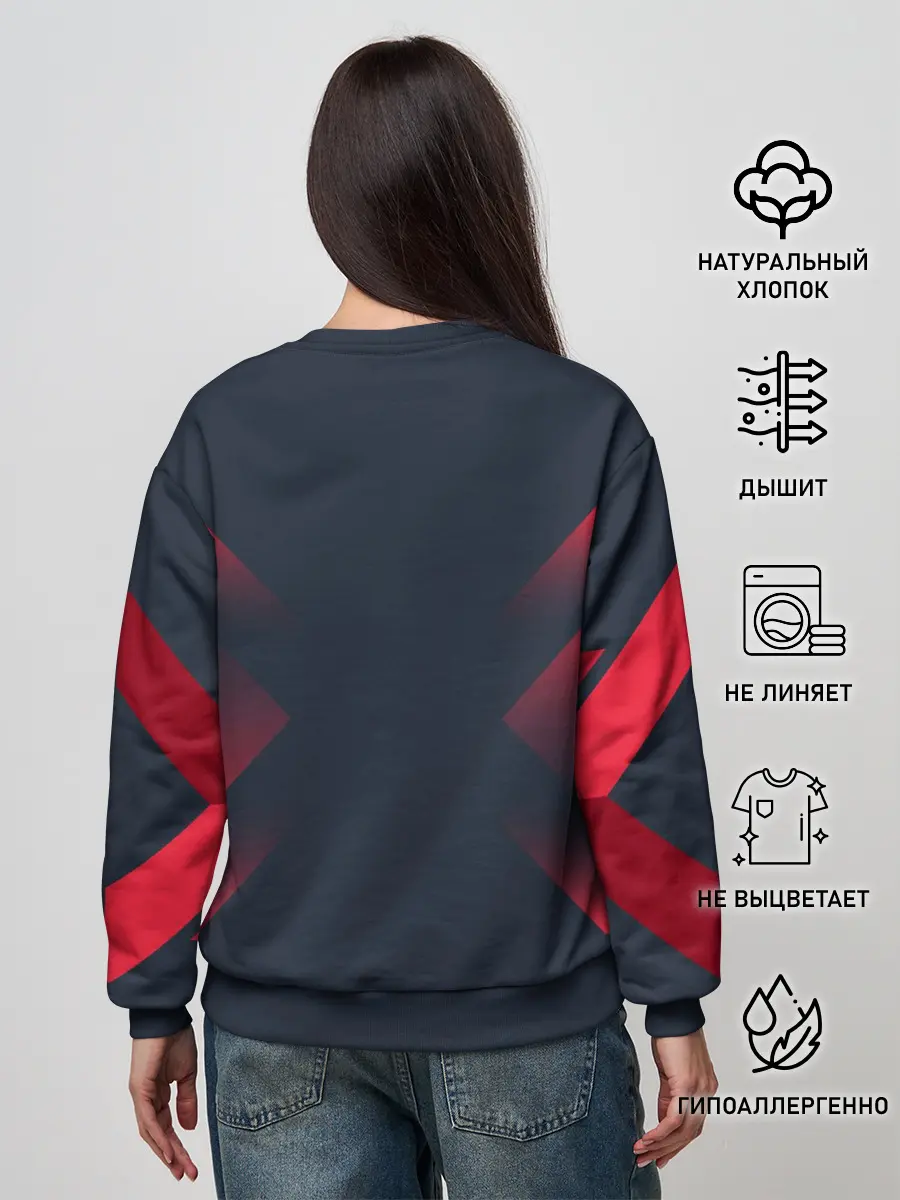 Женский свитшот / Игра в Кальмара мульт ART