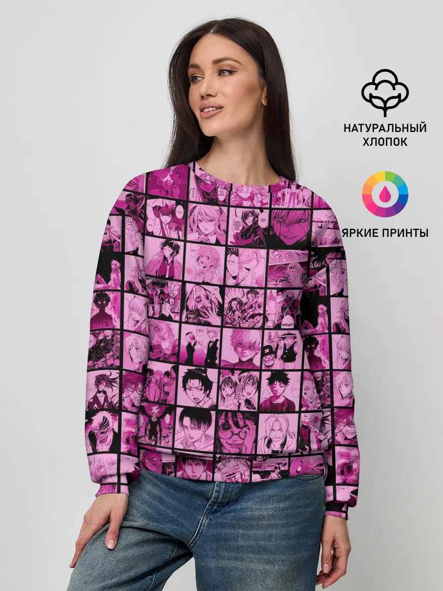 Женский свитшот / anime soul | manga