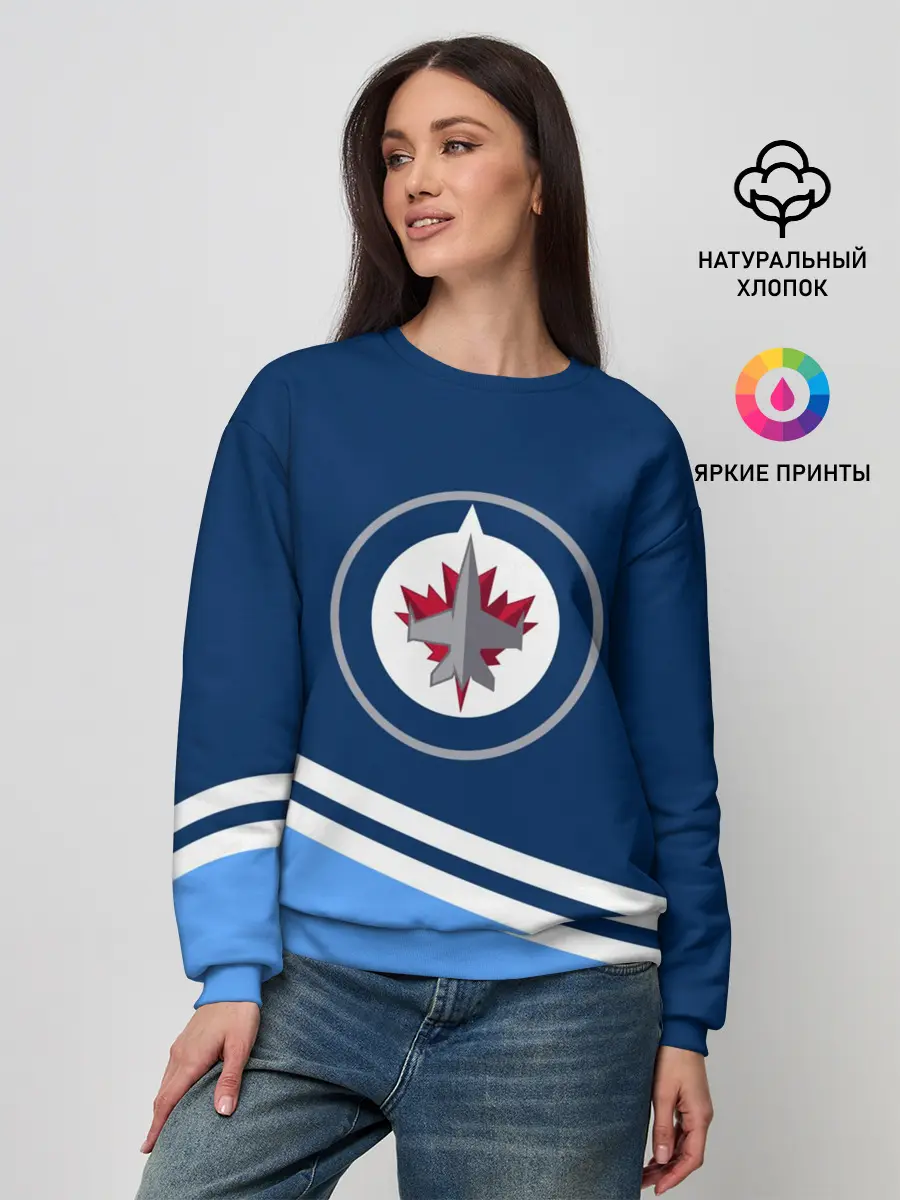 Женский свитшот / Виннипег Джетс