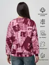 Женский свитшот / newspaper fashion