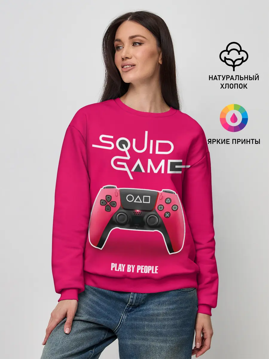 Женский свитшот / Играющий людьми