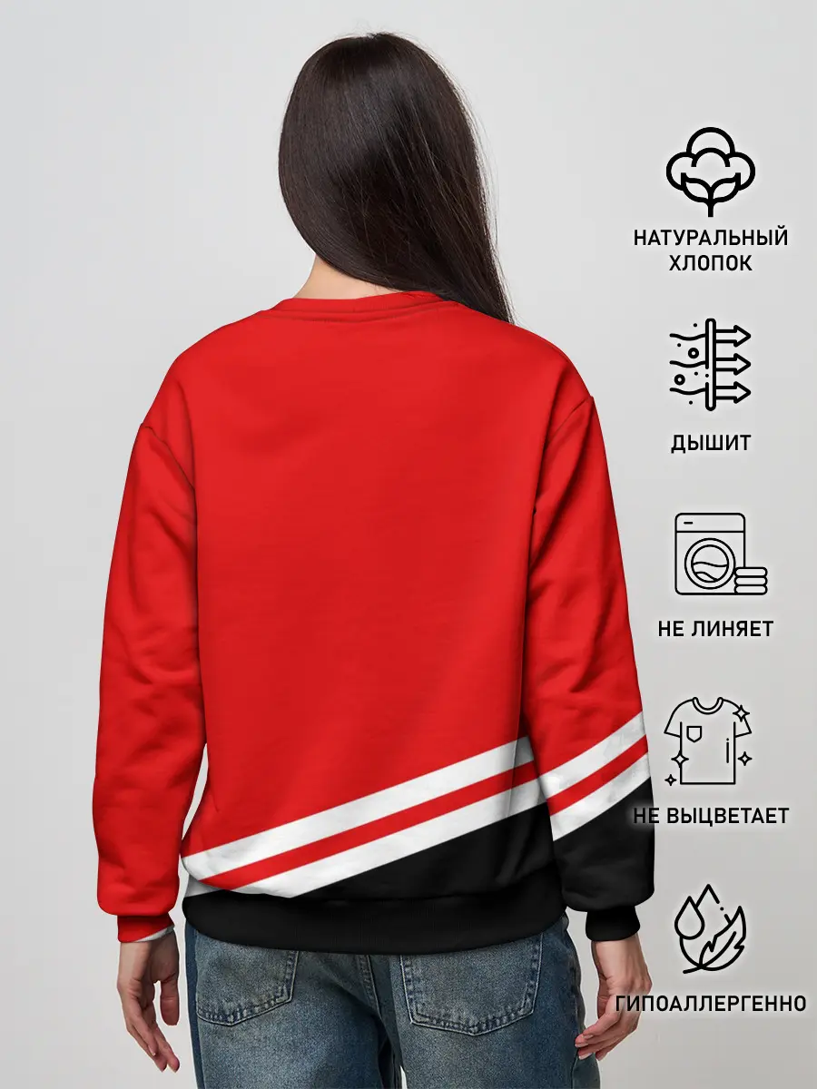 Женский свитшот / Оттава Сенаторз.