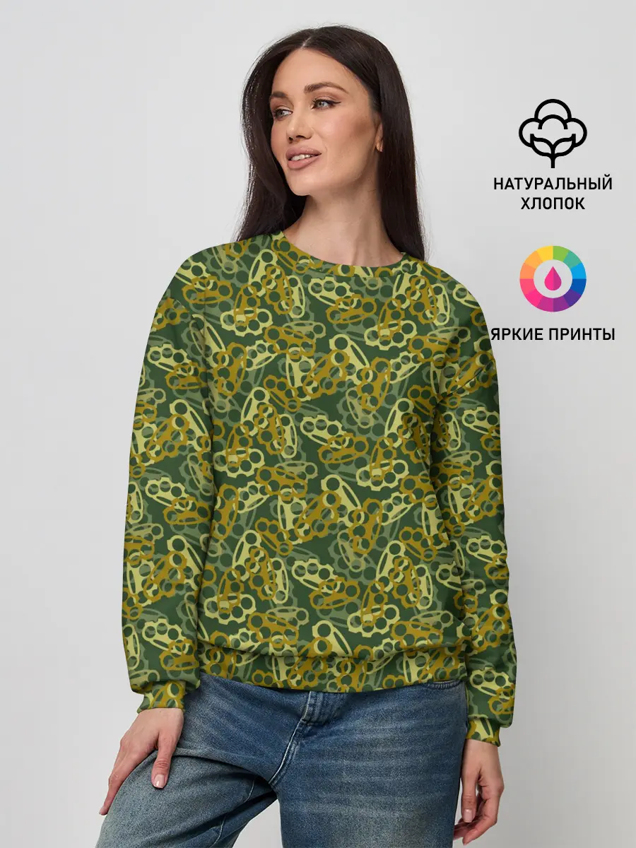 Женский свитшот / Кастеты