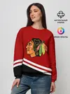 Женский свитшот / Chicago Blackhawks, NHL