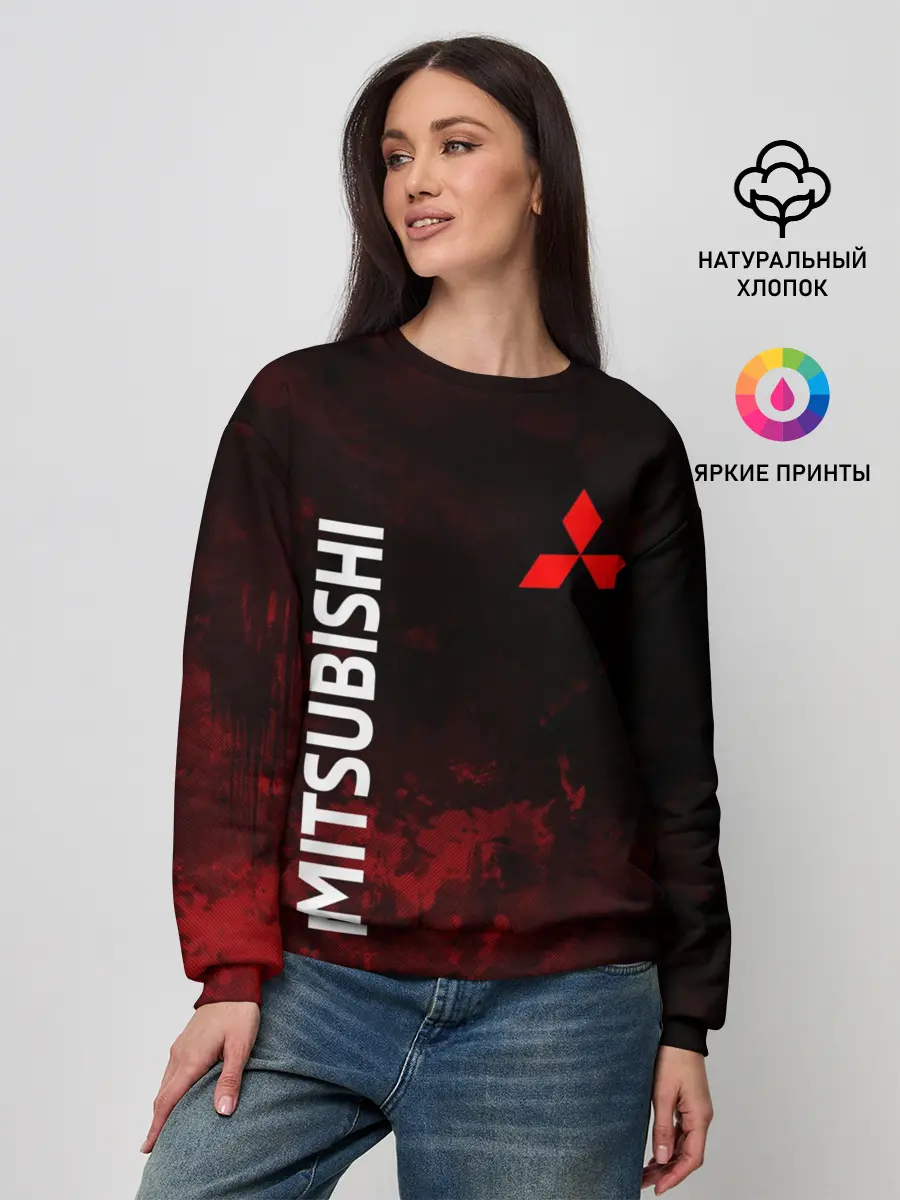 Женский свитшот / МИТСУБИСИ sport