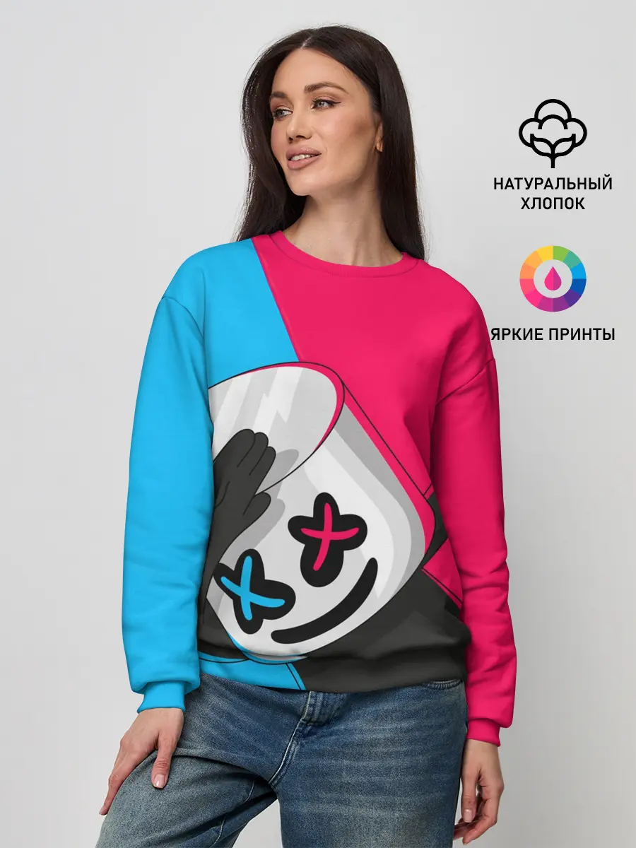 Женский свитшот / New Marshmello