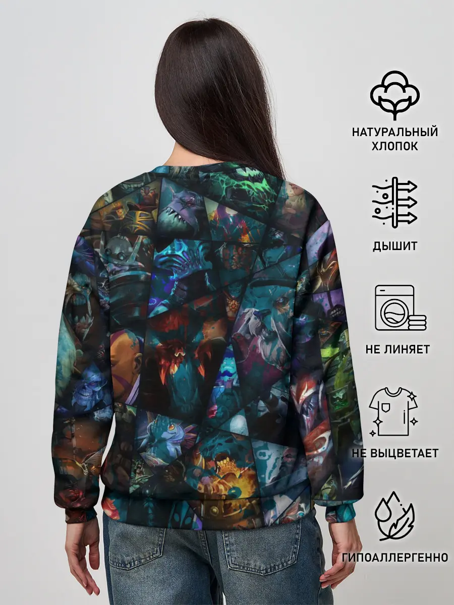 Женский свитшот / Марси ДОТА 2